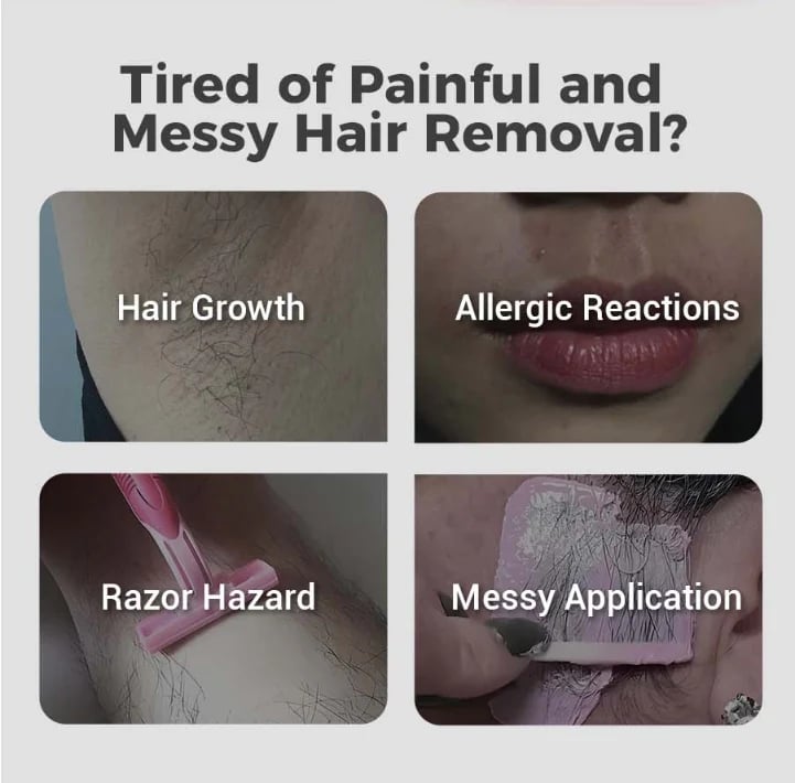 đ„Gentle and Painless Facial Hair Removal Cream