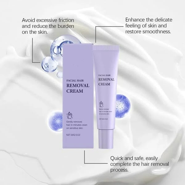 đ„Gentle and Painless Facial Hair Removal Cream