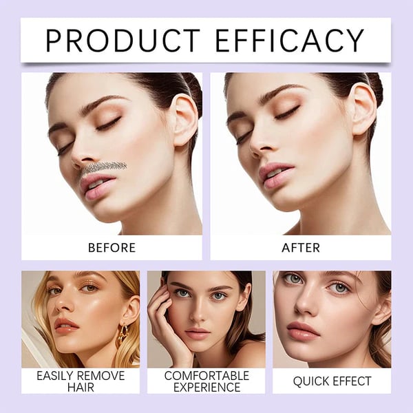 đ„Gentle and Painless Facial Hair Removal Cream