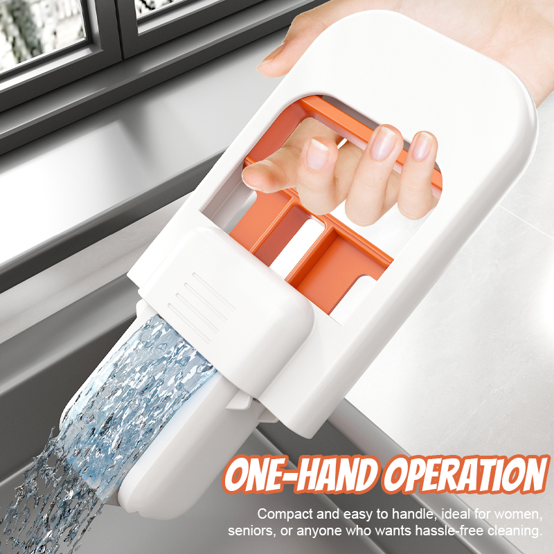 🧼 Handheld Mini Mop – Clean Smarter, Not Harder! 🧼