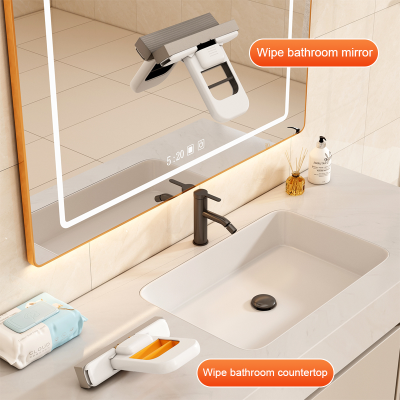 🧼 Handheld Mini Mop – Clean Smarter, Not Harder! 🧼