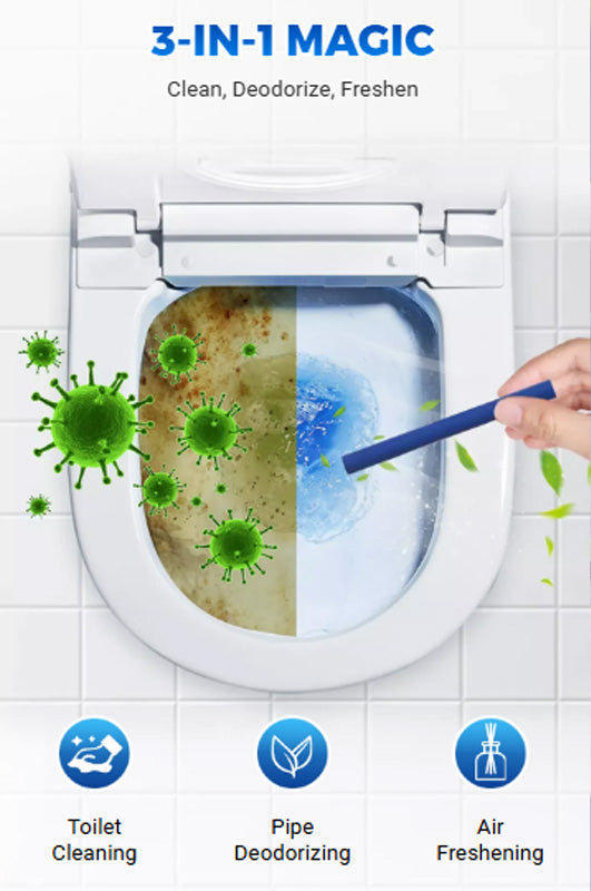 ✨Multi-functional Anti-Bacterial Deodorizing Toilet Cleaning Sticks🌈