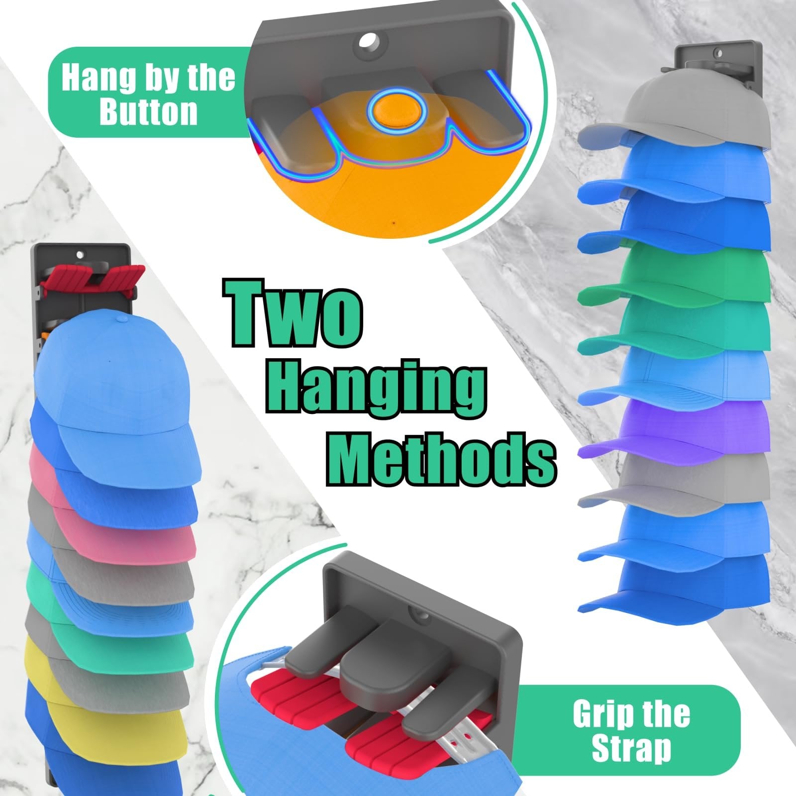 đ„Last Day 49% OFF - Hat Organizer for Baseball Caps