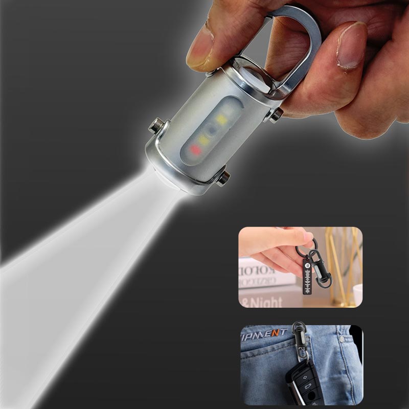 š„Hot Saleš„1200LM Super Bright Mini Keychain Flashlight Waterproof