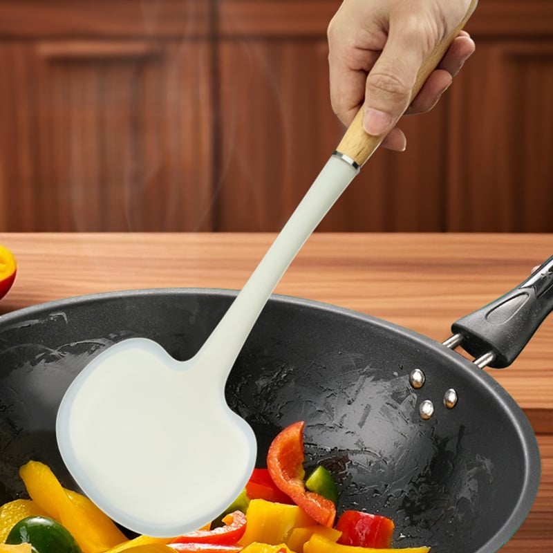 Food Grade Silicone Mushroom Frying Spatula