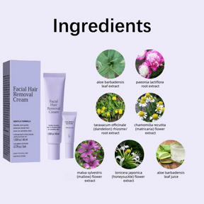 🔥Gentle and Painless Facial Hair Removal Cream