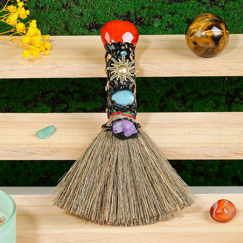 Handmade Cleaning Crystal Broom