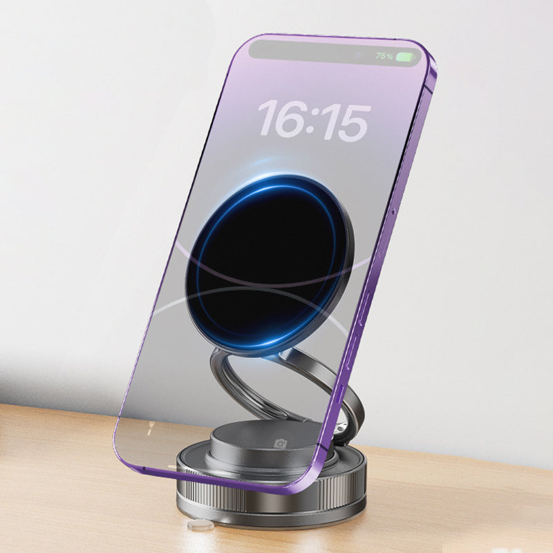 🚗 Mechanical Vacuum Magnetic Car Phone Holder — Free Your Hands, Drive Easier! 📱