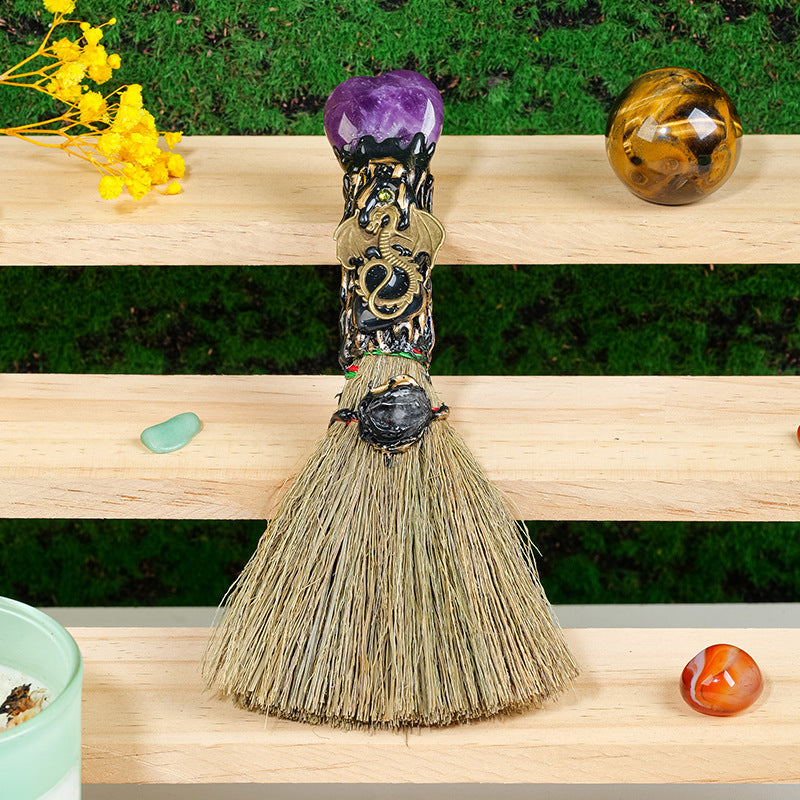 Handmade Cleaning Crystal Broom