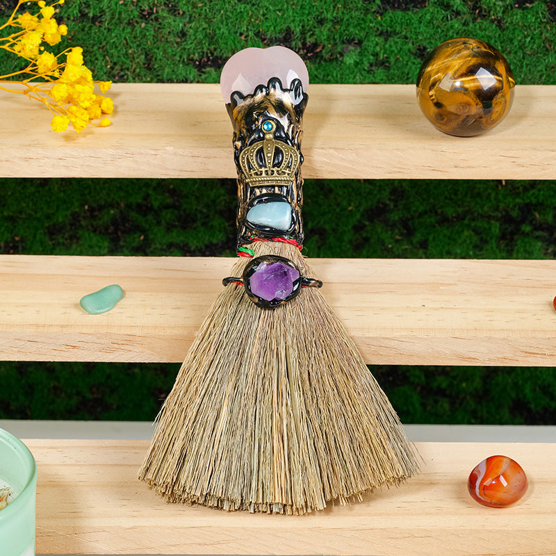 Handmade Cleaning Crystal Broom