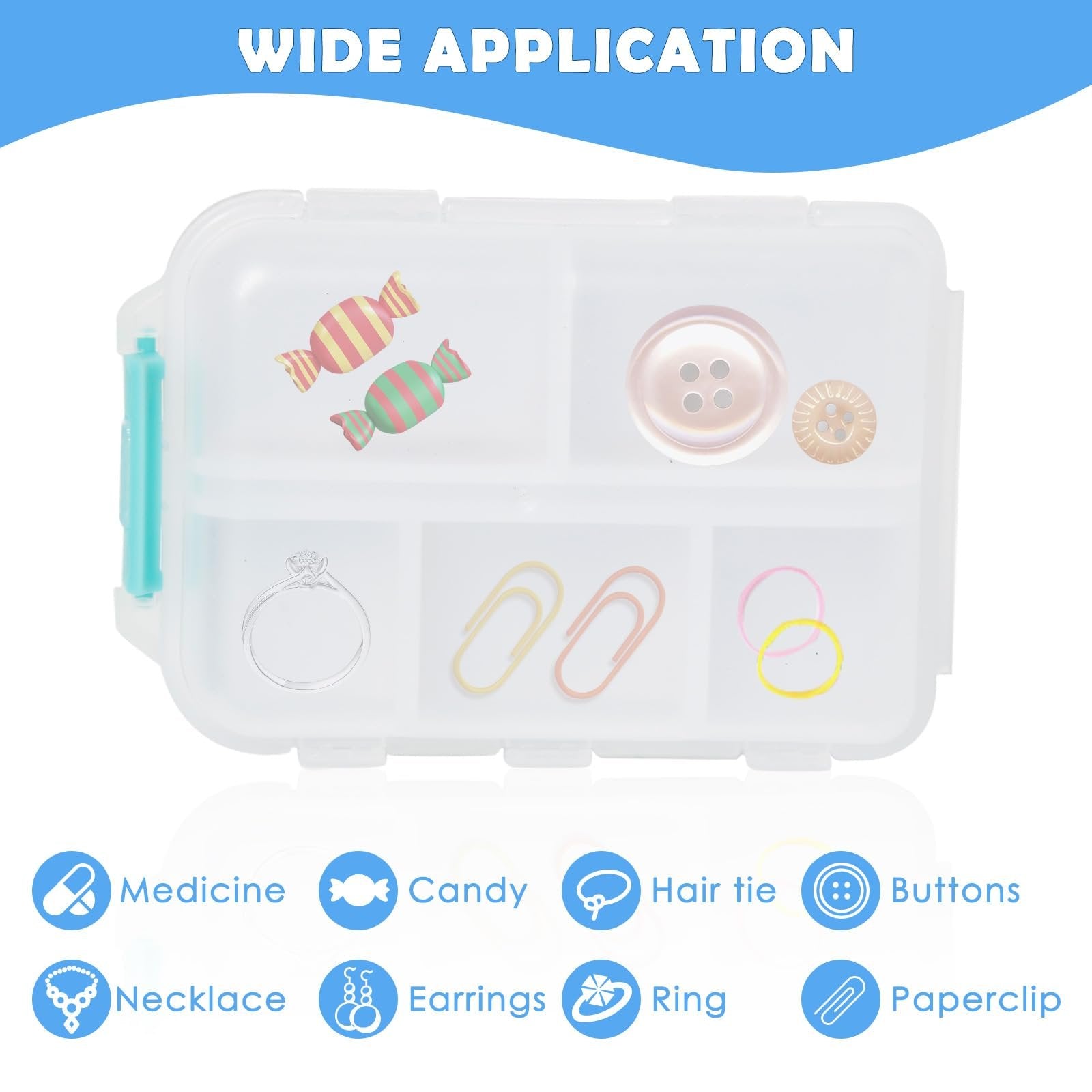 🔥147 Pcs Medicine Labels, DIY Mini Pill Case Labels(Travel Favorite!)