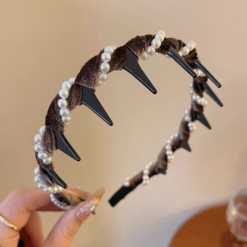 🔥Buy 1 Get 2 Free🔥Vintage High Cranium Artificial Pearl Hairband