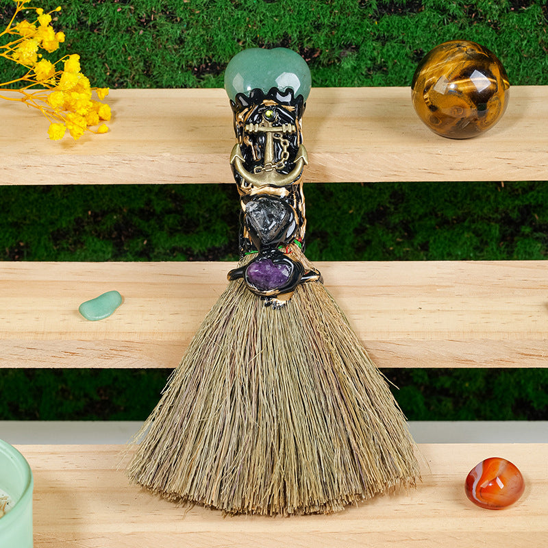 Handmade Cleaning Crystal Broom