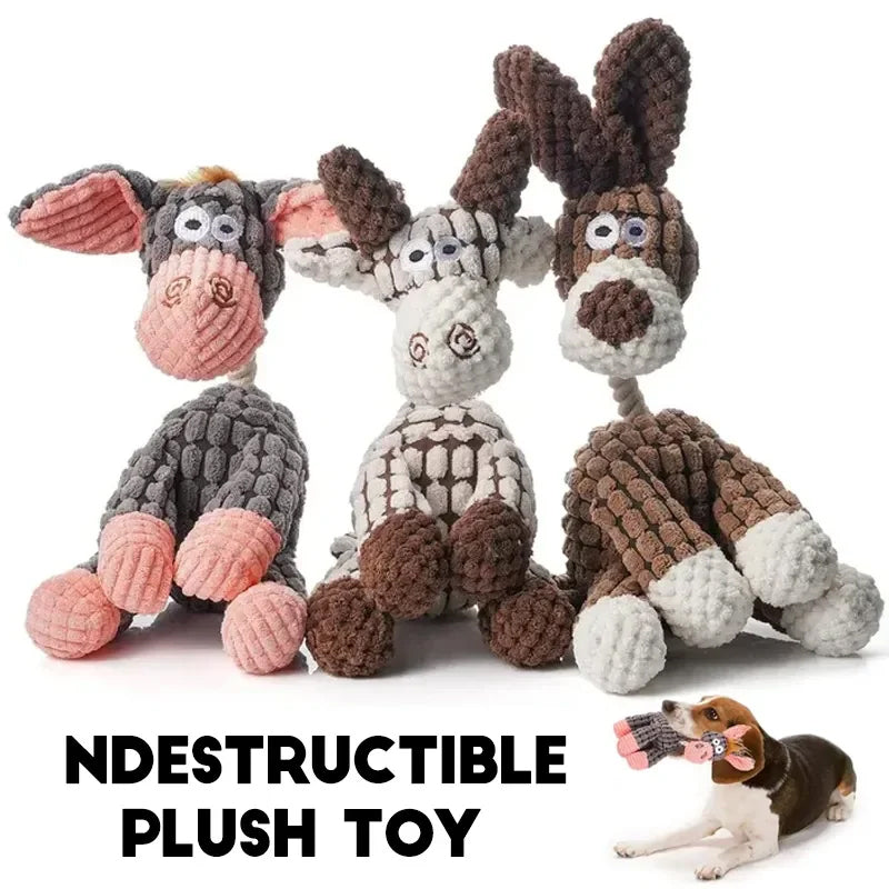 PLUSH TOY FOR AGGRESSIVE CHEWERS