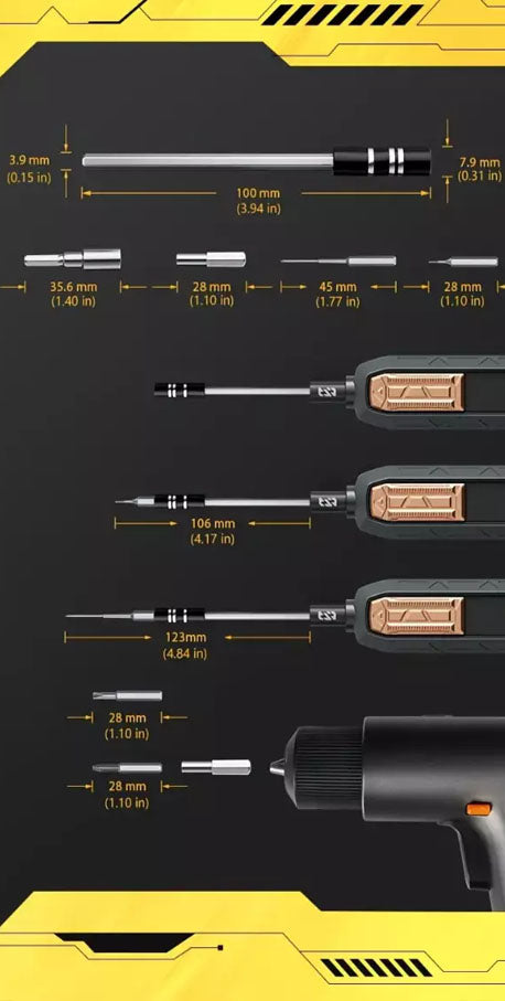 180-in-1 precision screwdriver set