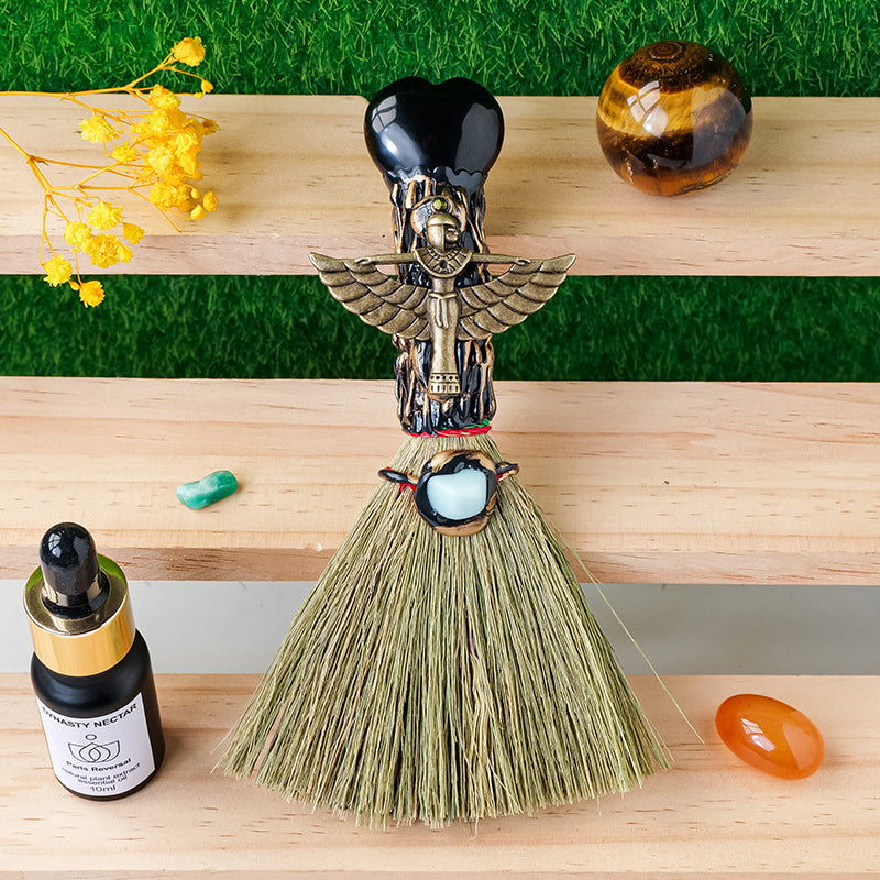 Handmade Cleaning Crystal Broom
