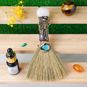 Handmade Cleaning Crystal Broom