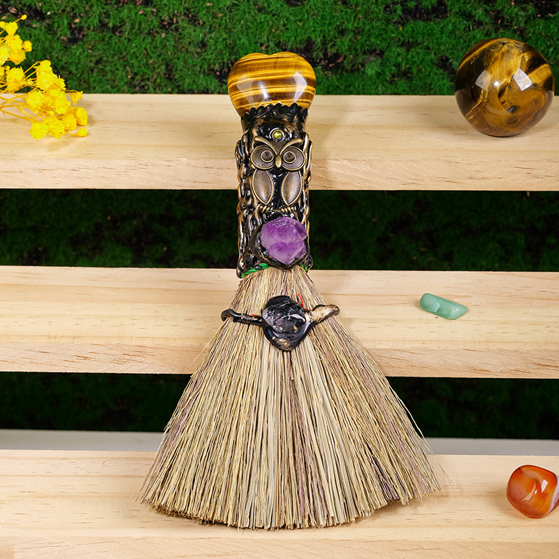 Handmade Cleaning Crystal Broom