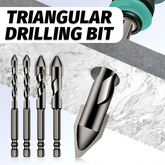 High-Strength Eccentric Twist Drill Bit