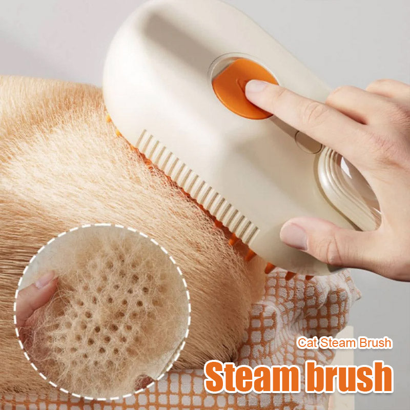 PuffEase Cat Steam Brush