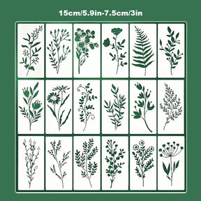 ✨LAST DAY: 49% OFF! - 💐Garden Fence Large Flower Stencils🌻DIY Decoration