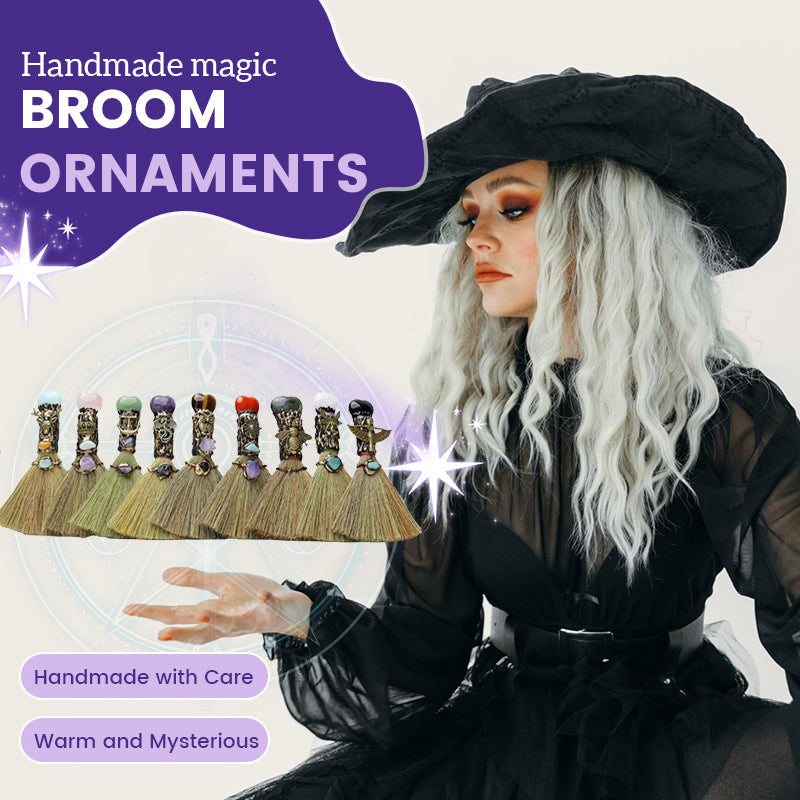 Handmade Cleaning Crystal Broom