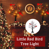 Little Red Bird Tree Light