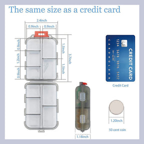 🔥147 Pcs Medicine Labels, DIY Mini Pill Case Labels(Travel Favorite!)
