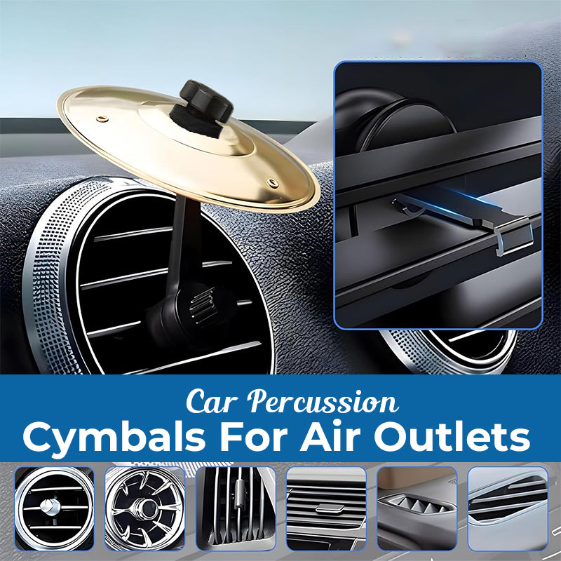 🥁Car Percussion Cymbals For Air Outlets