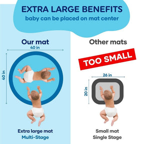 Inflatable Baby Tummy Time Water Mat