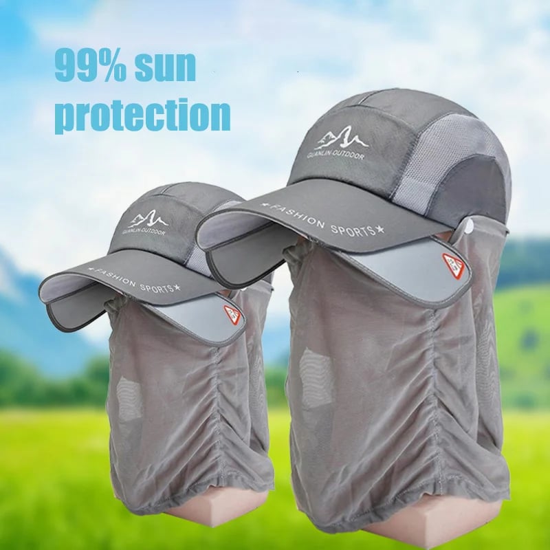 🔥BIGGEST SALE - 49 % DISCOUNT 🔥🔥Sun hat with retractable brim for outdoor/fishing/riding/climbing