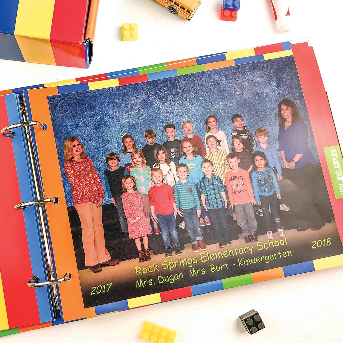 📘 School Year Memory Book — From Preschool to College