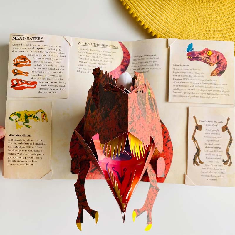 ⏰Historical Lowest Price: Save 49%-🦖3D Encyclopedia Prehistorica Dinosaurs📙HARDCOVER (🔥BUY 2 FREE SHIPPING)