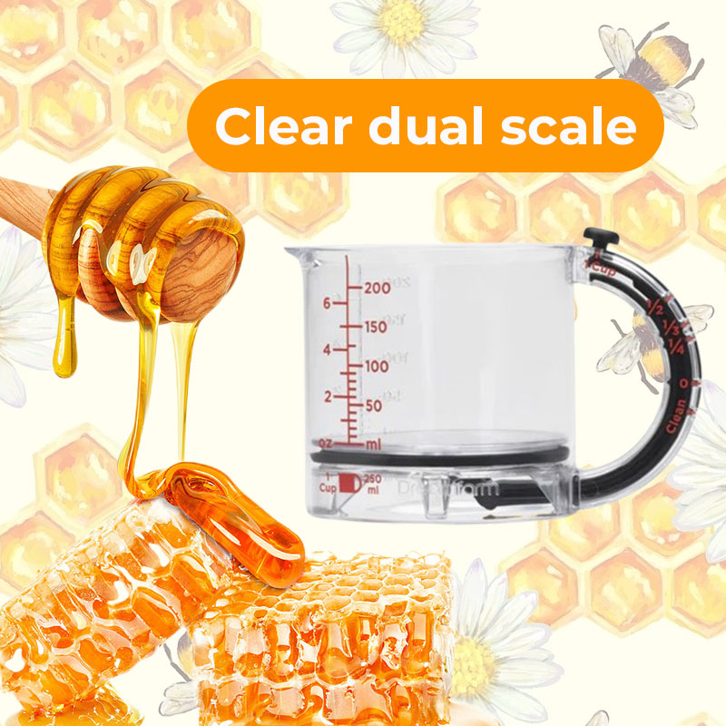 🥄4-in-1 Measuring Cup