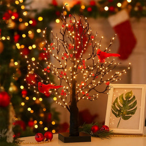 Little Red Bird Tree Light
