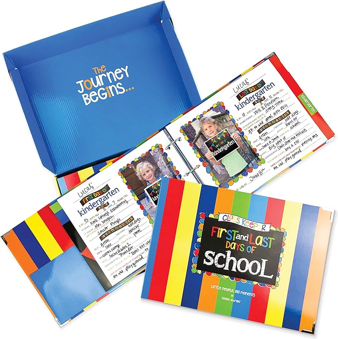 📘 School Year Memory Book — From Preschool to College