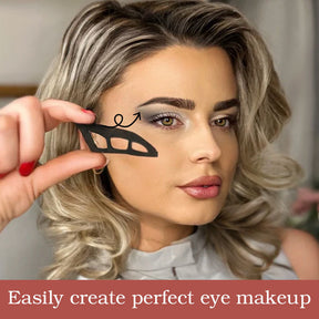 Eye makeup aid