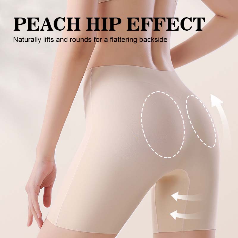 Women's High-Waisted Ice Silk Tummy Control and Butt Lift Underwear
