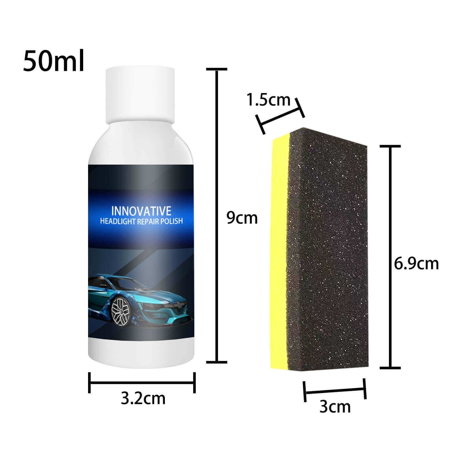 🔥Clearance Sale🔥Car Headlight Repair Fluid（The more you buy, the higher the discount）