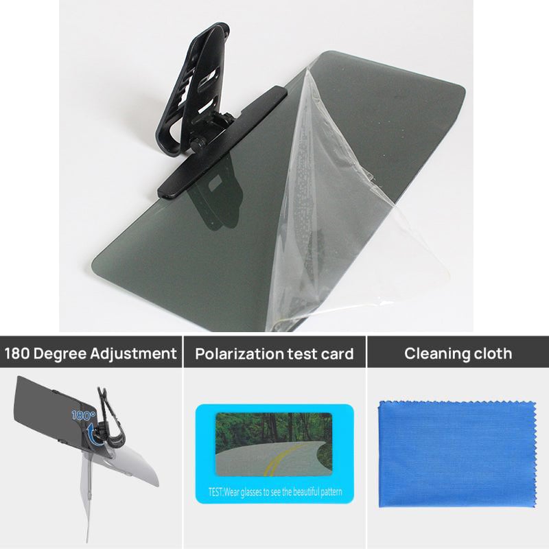 🚗Car Sun Visor With Polarized Glare Protection
