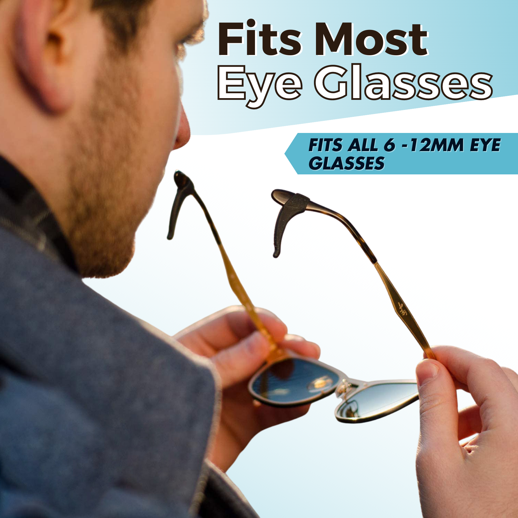 Non-Slip Glasses Grips (2 Pairs) - Grab Your Discounts Today!