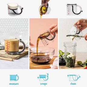 🥄4-in-1 Measuring Cup