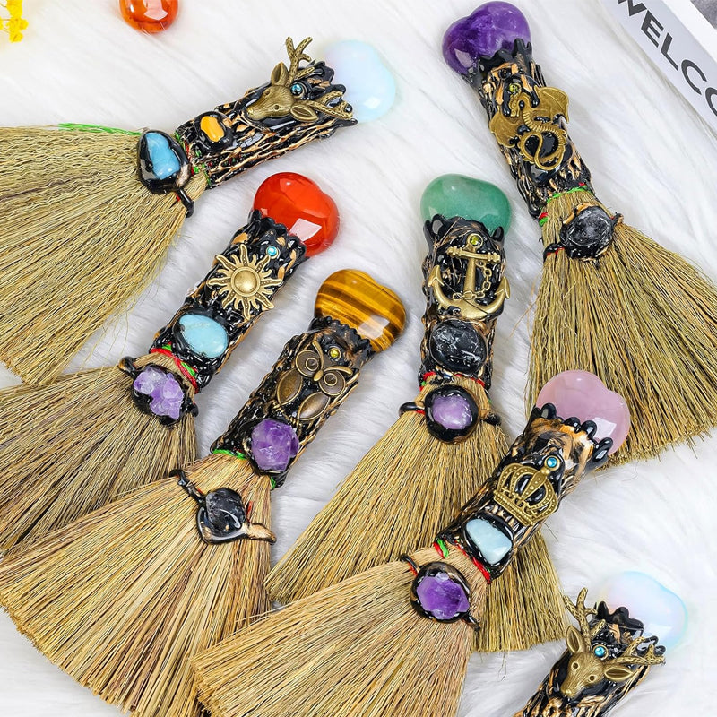 Handmade Cleaning Crystal Broom