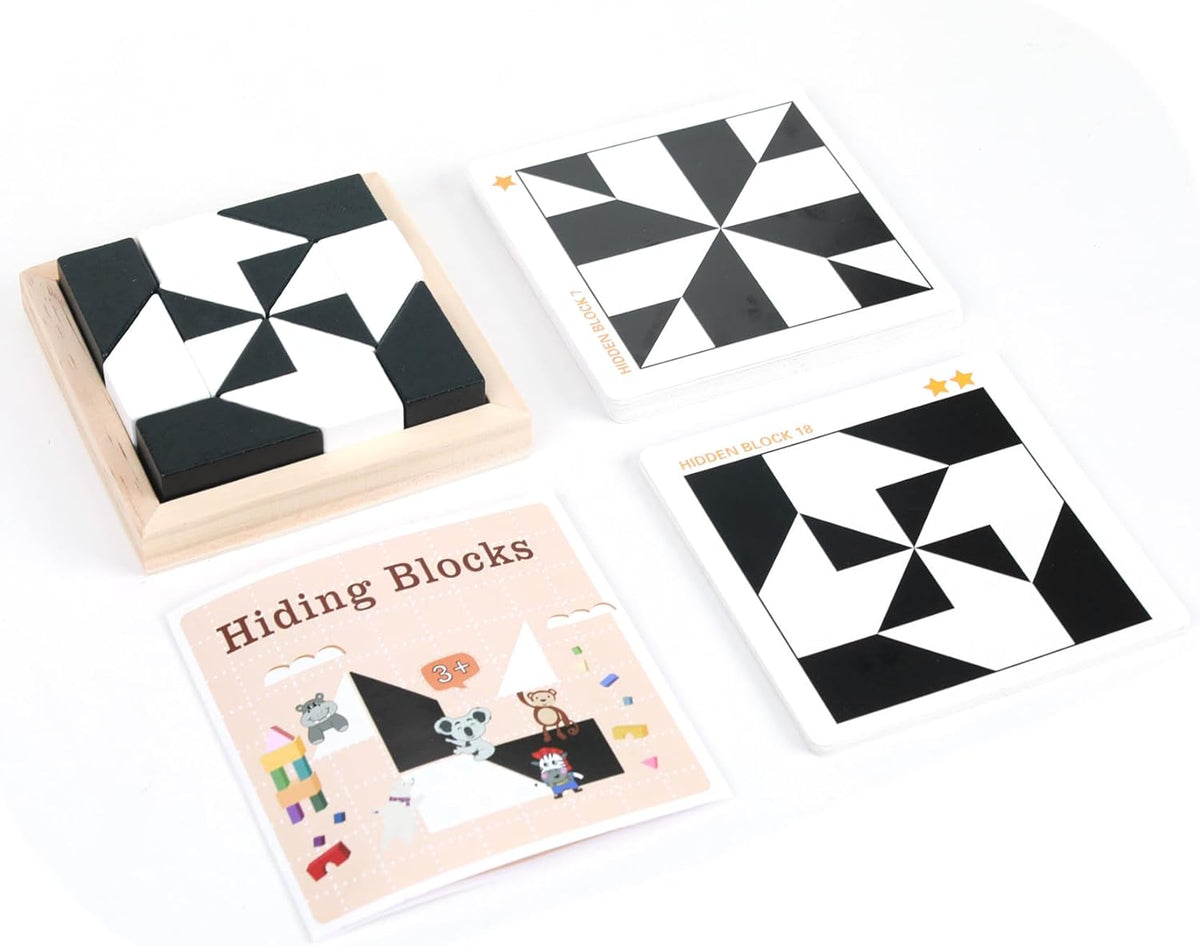 Pocket-Size Dual-Color Logic Puzzle