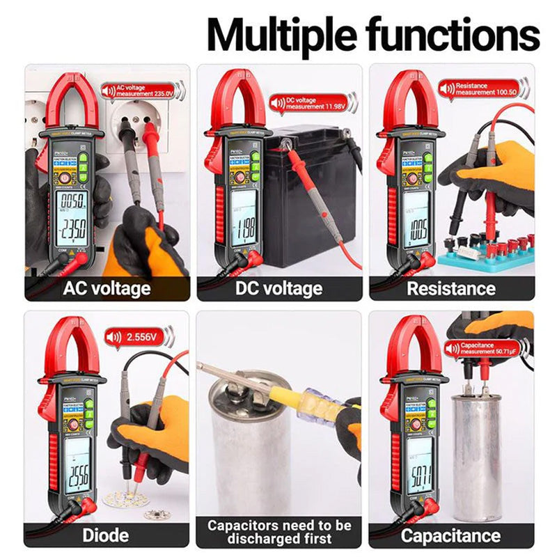 Smart Voice Clamp-type Multimeter Tester