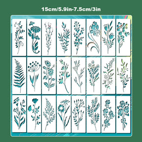 ✨LAST DAY: 49% OFF! - 💐Garden Fence Large Flower Stencils🌻DIY Decoration