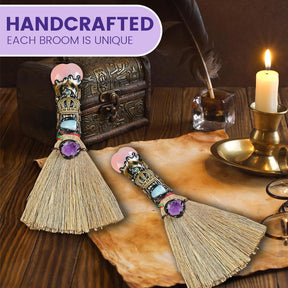 Handmade Cleaning Crystal Broom