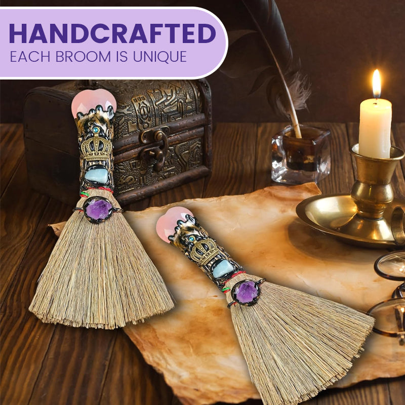 Handmade Cleaning Crystal Broom