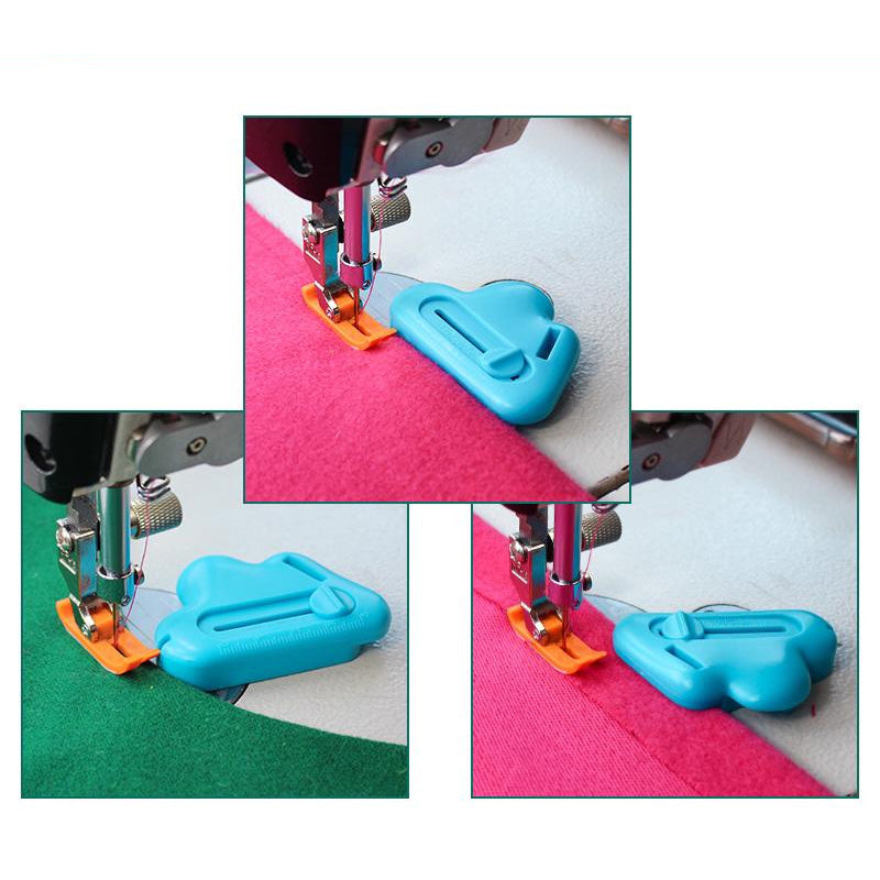 2-in-1 Adjustable Seam Guide with Built-in Seam Ripper