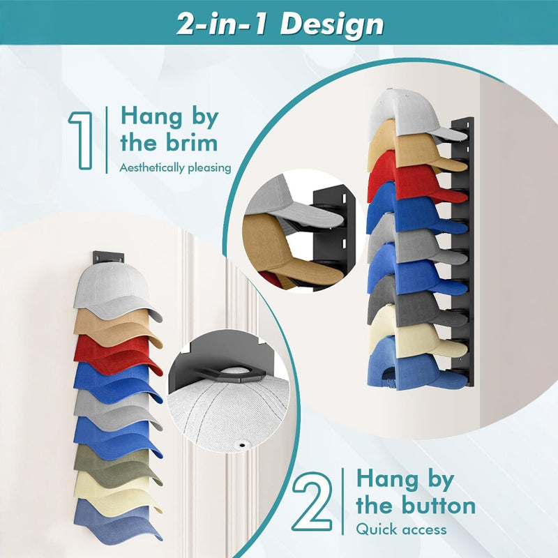 🧢 Baseball Cap Storage Rack